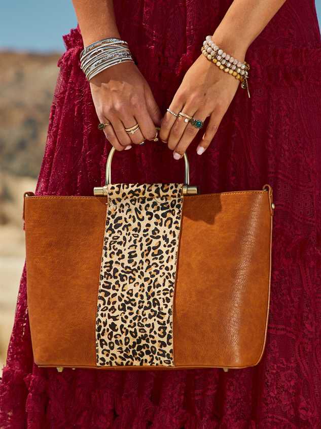 Lula Leopard Handbag